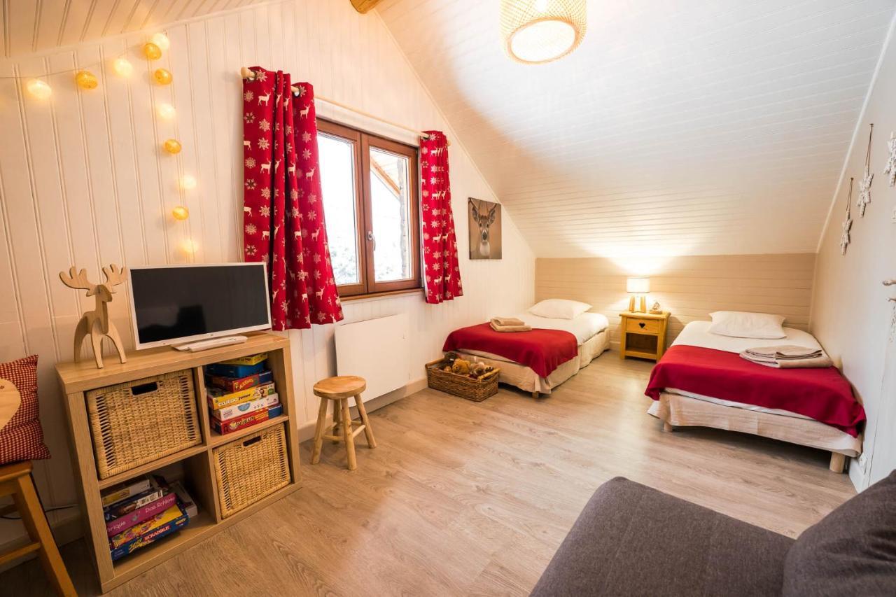 Le Bois Des Neiges Charmant Chalet Authentique A 5 Mn De Gerardmer Xonrupt-Longemer Kültér fotó